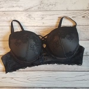 Torrid Lace Push Up Plunge Bra